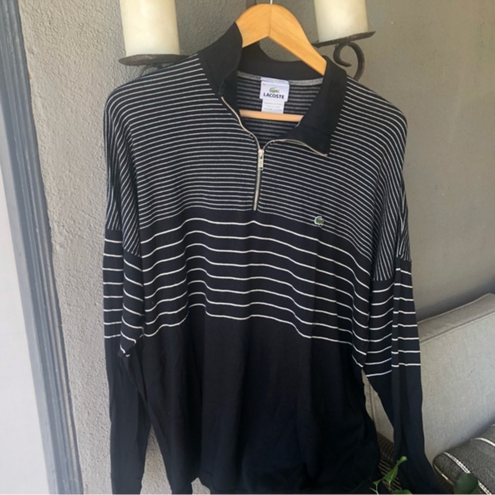 Lacoste men’s lightweight sweater. Size 8 (XL)